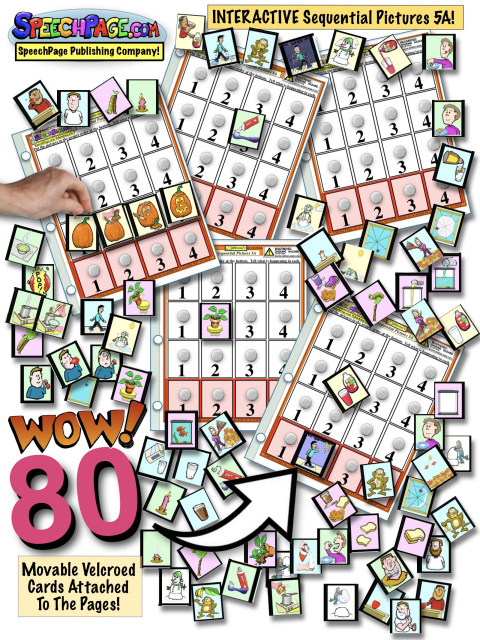 INTERACTIVE SEQUENTIAL PICS/SENT.5A 80 CARDS!
